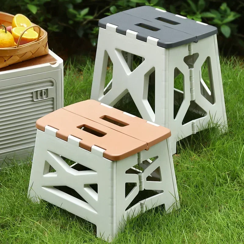 Kids Outdoor Seating - 휴대용 플라스틱 접이식 의자 야외 캠핑