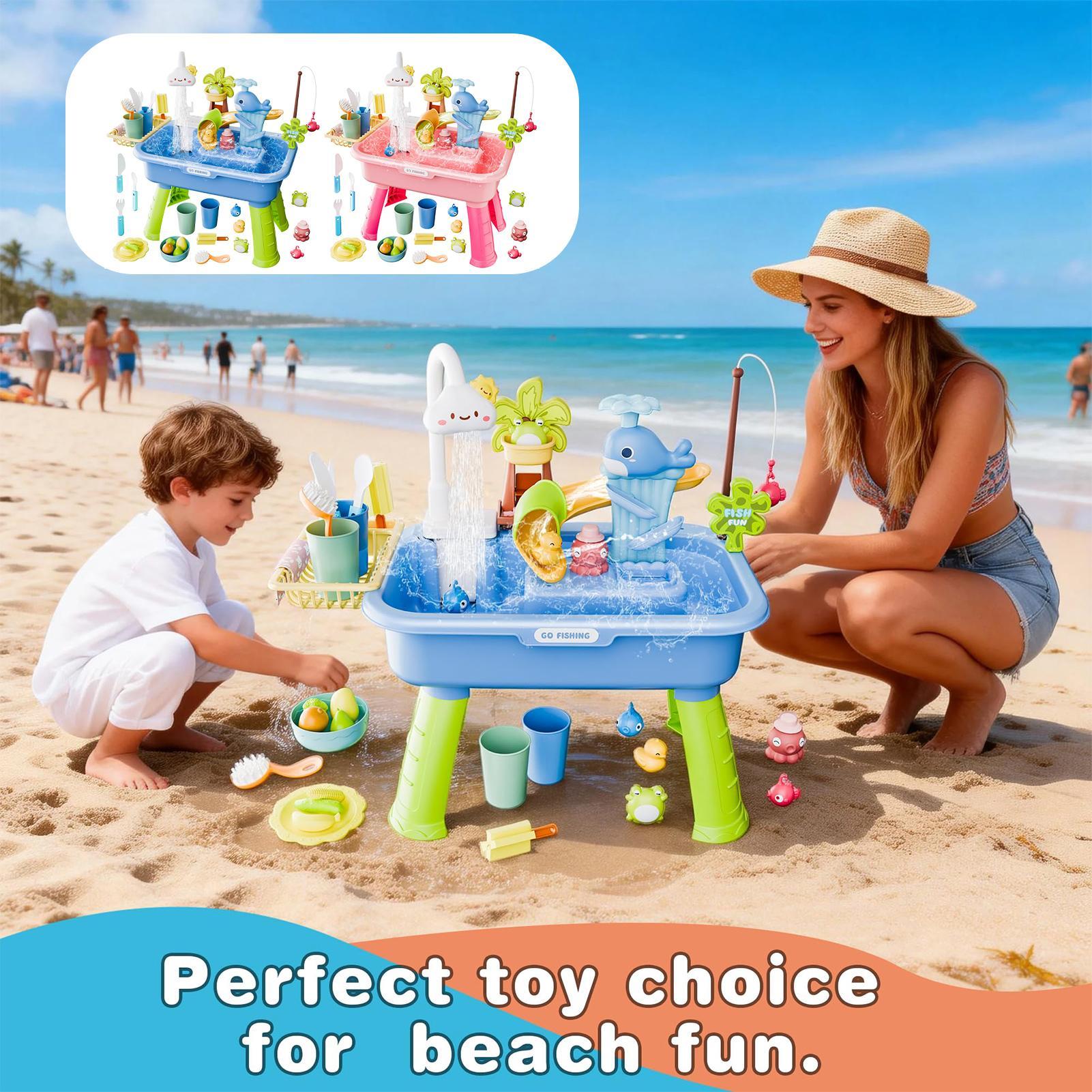Kids Outdoor Water Table - 어린이 주방 장난감 전동 물놀이 장난감