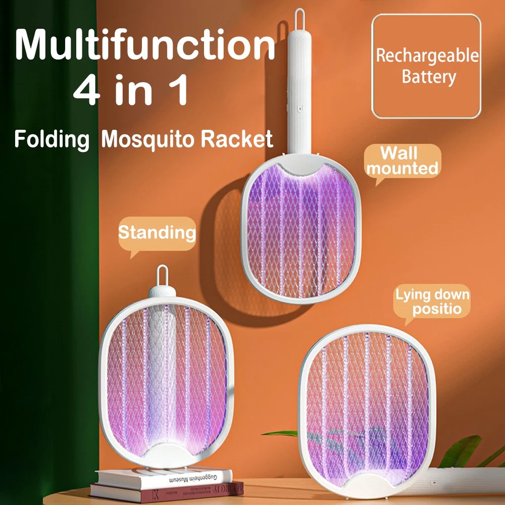 Bug Catching Kit - 전기 모기 살충기 3000V USB 충전식