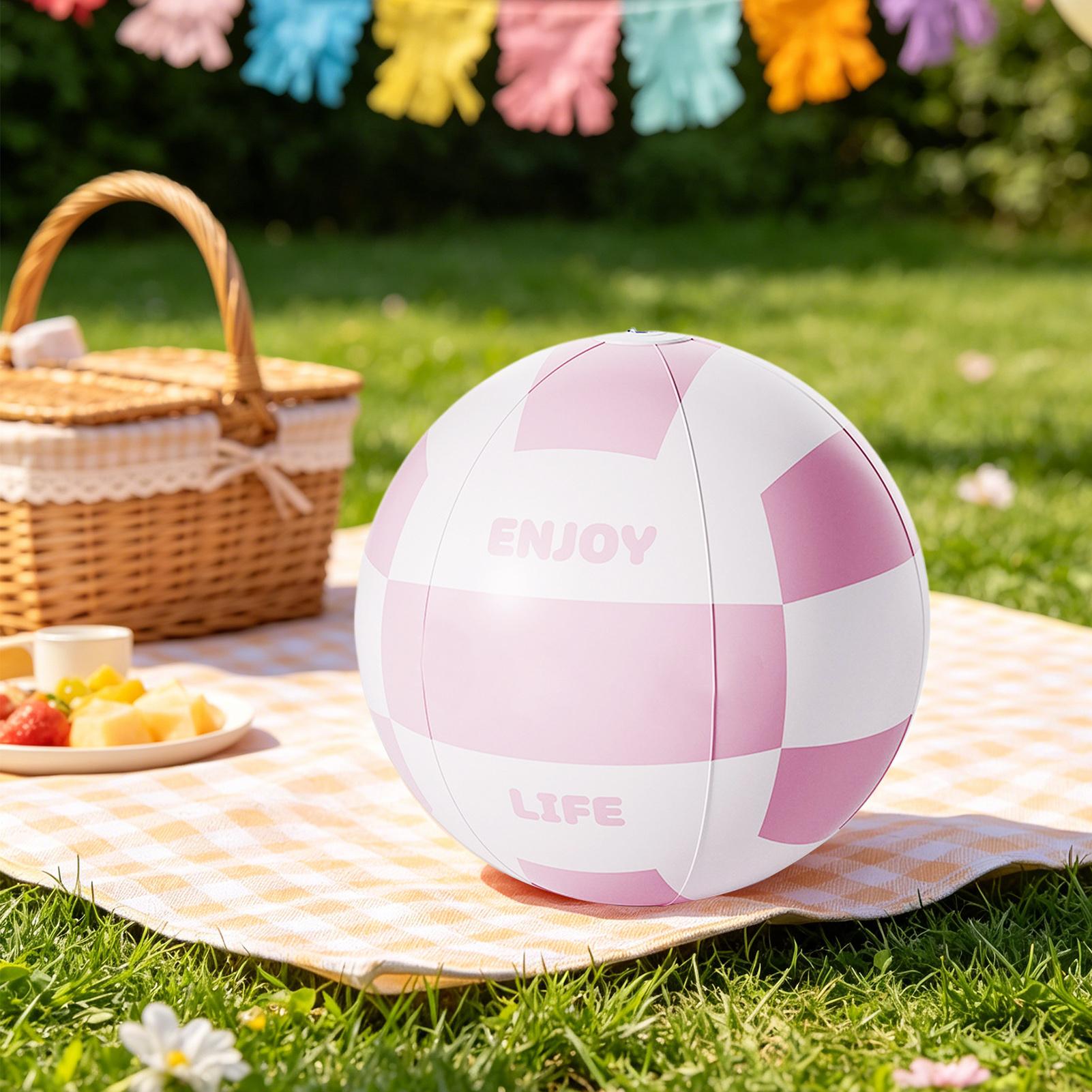 Kids Outdoor Ball - 대형 비치볼 23.62인치 누수 방지 두꺼운