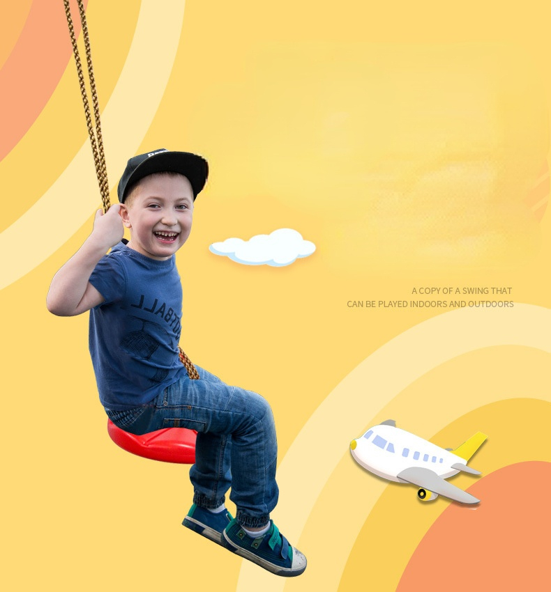 어린이 디스크 스윙 아이 실내 및 실외 스포츠 빨간색  - Kids Outdoor Seating 리뷰 및 가격