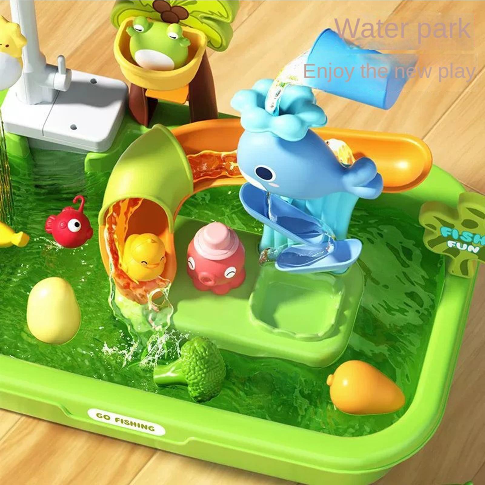 어린이 주방 장난감 전동 물놀이 장난감 분리형 테이블  - Kids Outdoor Water Table 리뷰 및 가격