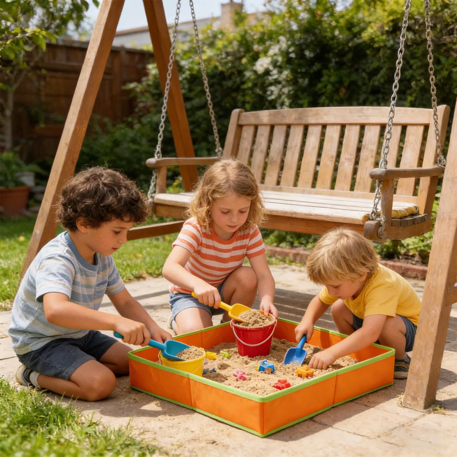 어린이용 모래놀이 테이블, 야외 감각놀이 테이블, 접이 - Kids Outdoor Table 리뷰 및 가격