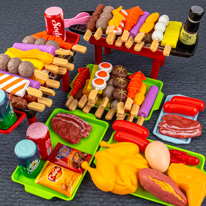 클리어런스_미니 키친 역할놀이 장난감 바베큐 세트 어린 - Kids Outdoor Bbq 리뷰 및 가격