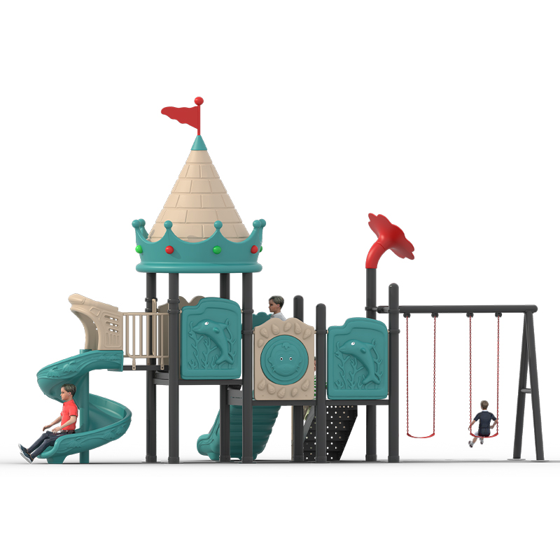 EO-캐슬 테마 어린이 야외 놀이터 장비, 유치원 공동 - Kids Outdoor Yard Equipment 리뷰 및 가격
