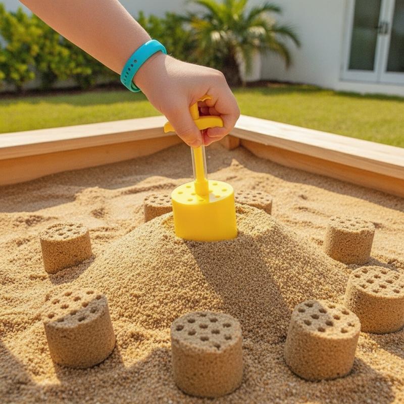 어린이 물놀이 해변 장난감 모래상자 틀 세트 삽 성 건 - Kids Outdoor Sandbox 리뷰 및 가격