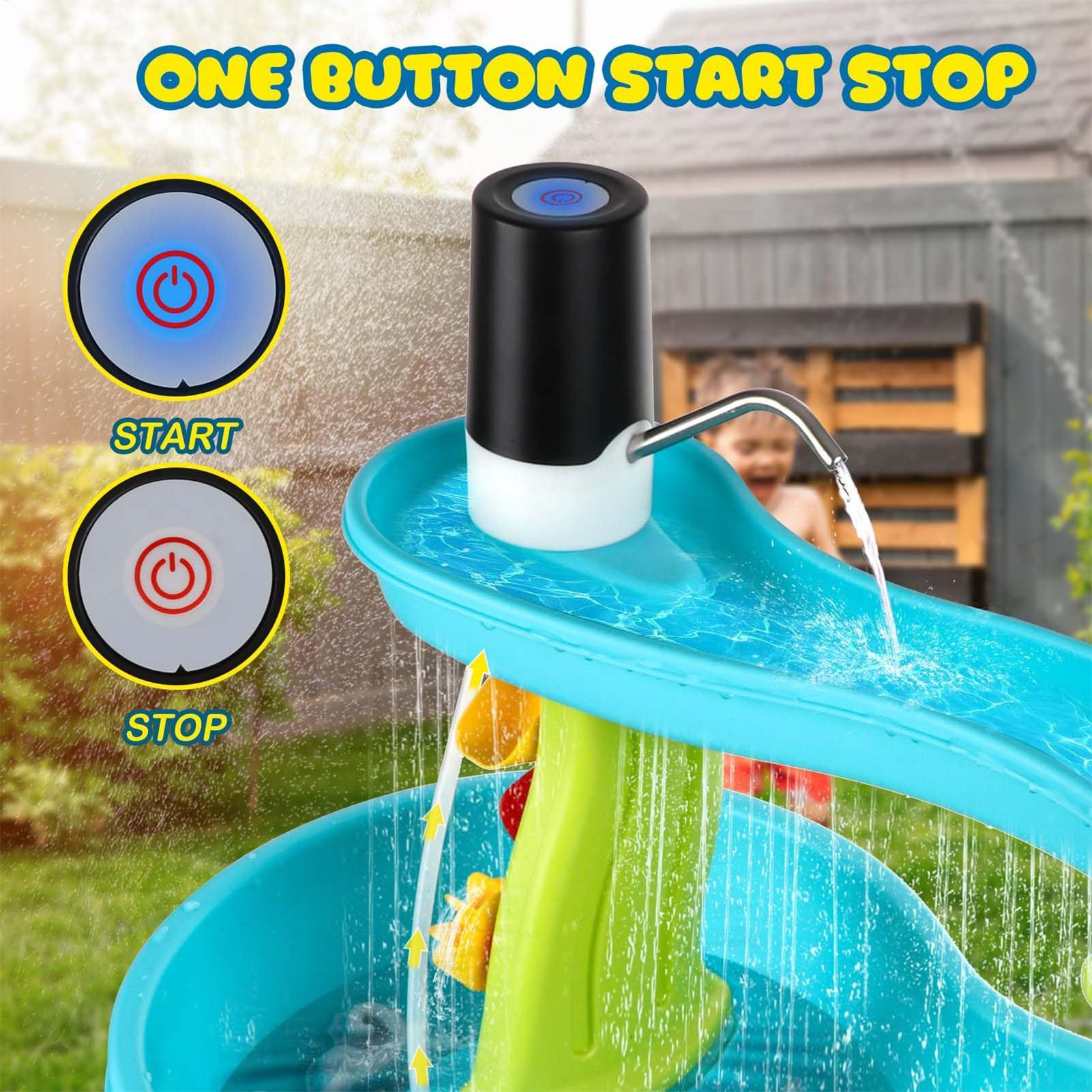 소형 무선 충전식 물놀이 테이블 펌프 배터리 구동 야외 - Kids Outdoor Water Table 리뷰 및 가격