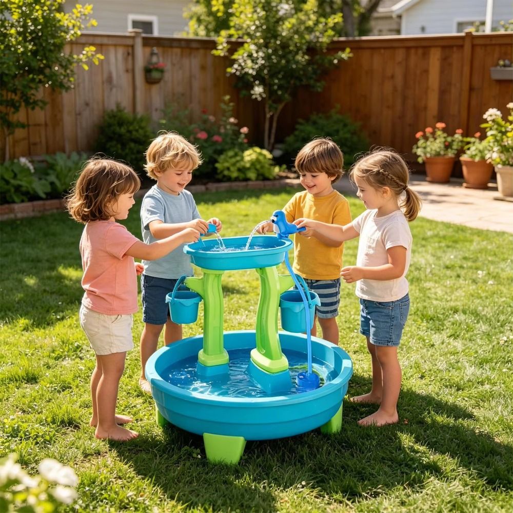 휴대용 무타공 워터 테이블 펌프 씨라이언 간편 설치 유 - Kids Outdoor Water Table 리뷰 및 가격