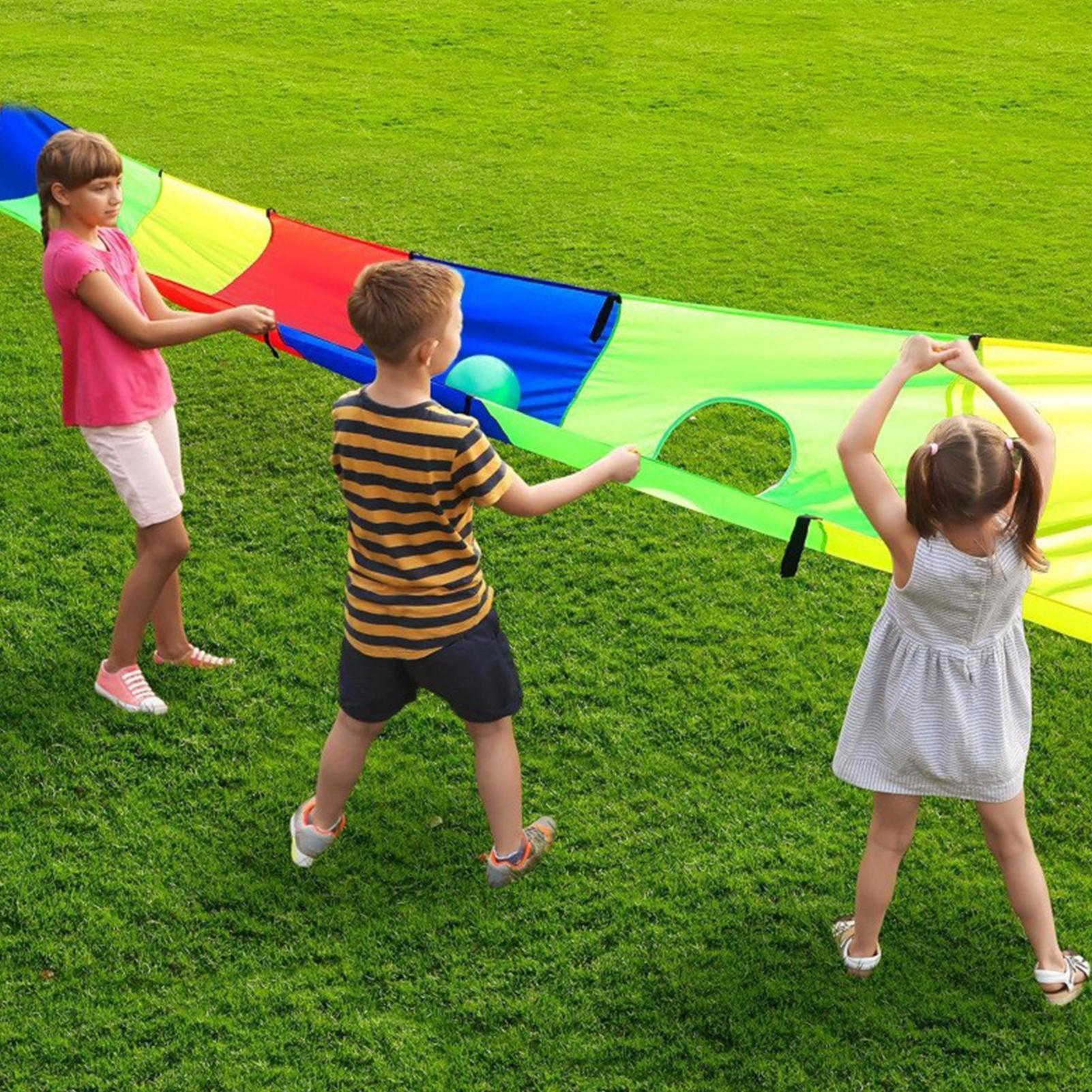 어린이를위한 낙하산 놀이 직사각형 게임 체조 훈련 장비 - Kids Outdoor Yard Equipment 리뷰 및 가격
