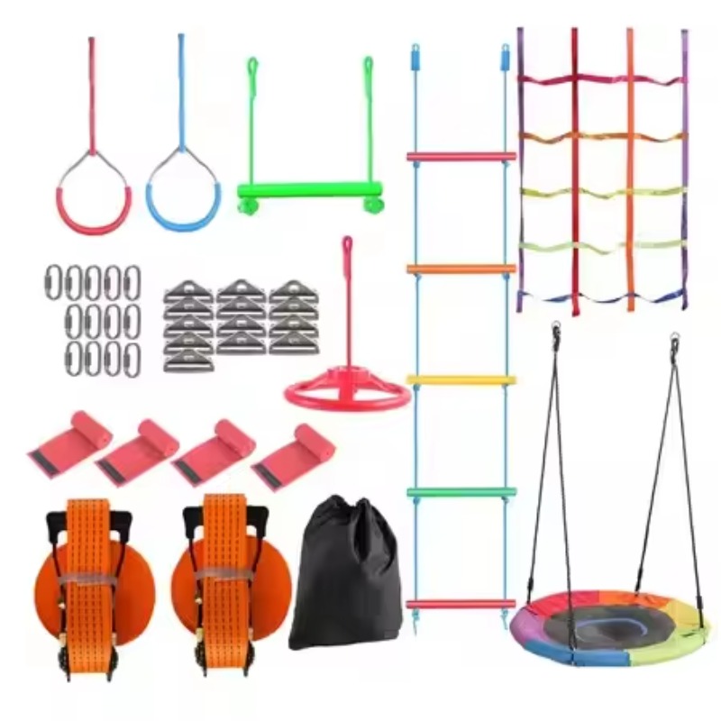 어린이용 워리어 장애물 코스 키트, 행잉 몽키 바, 피 - Kids Outdoor Monkey Bars 리뷰 및 가격