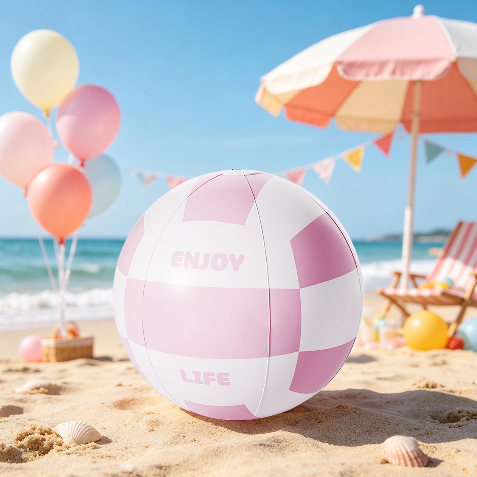 대형 비치볼 23.62인치 누수 방지 두꺼운 PVC 수 - Kids Outdoor Ball 리뷰 및 가격