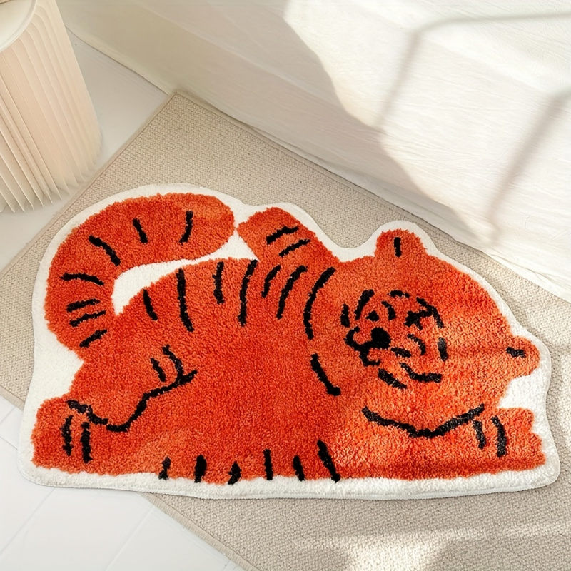 VIKAMA Kawaii 누워있는 고양이 카펫, 부드러 - Kids Outdoor Flooring 리뷰 및 가격