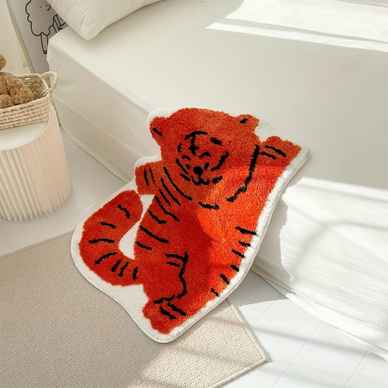 VIKAMA Kawaii 누워있는 고양이 카펫, 부드러 - Kids Outdoor Flooring 리뷰 및 가격