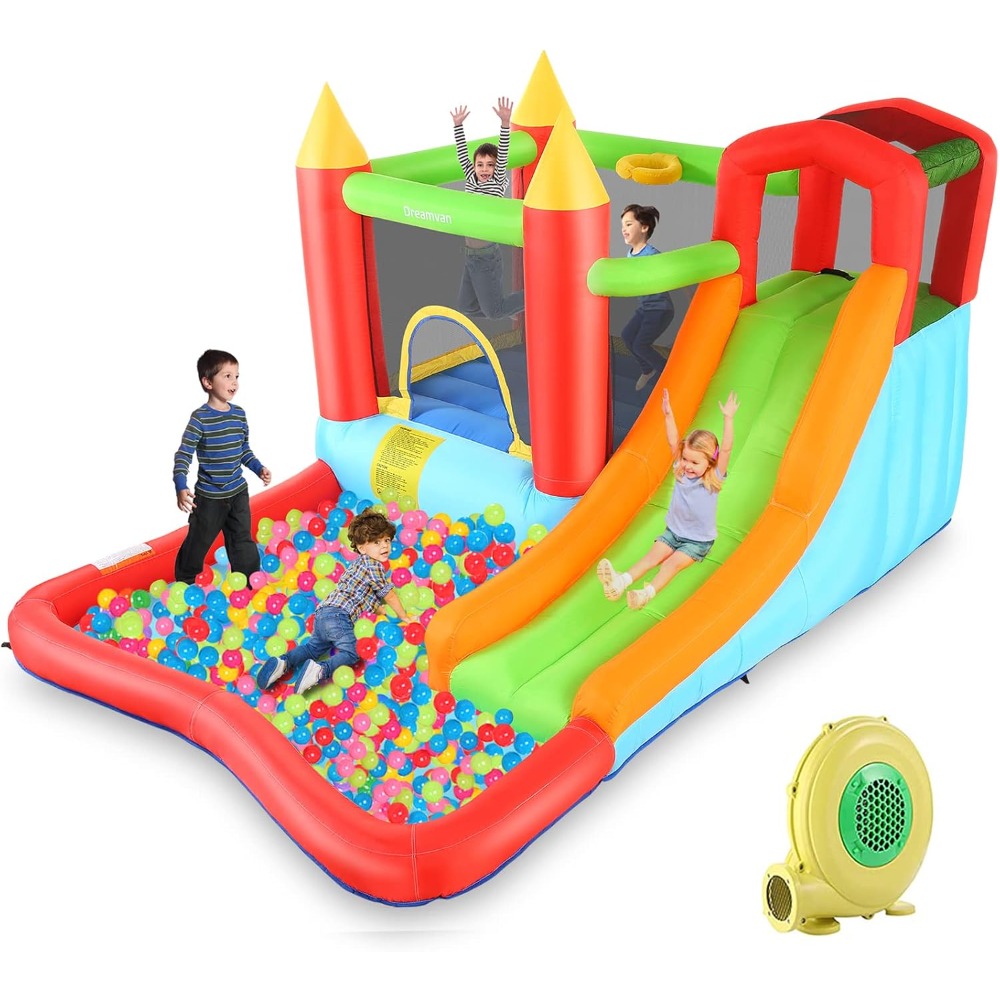 다기능 에어바운스 워터파크 슬라이드, 클라이밍 월, 볼 - Kids Outdoor Water Table 리뷰 및 가격