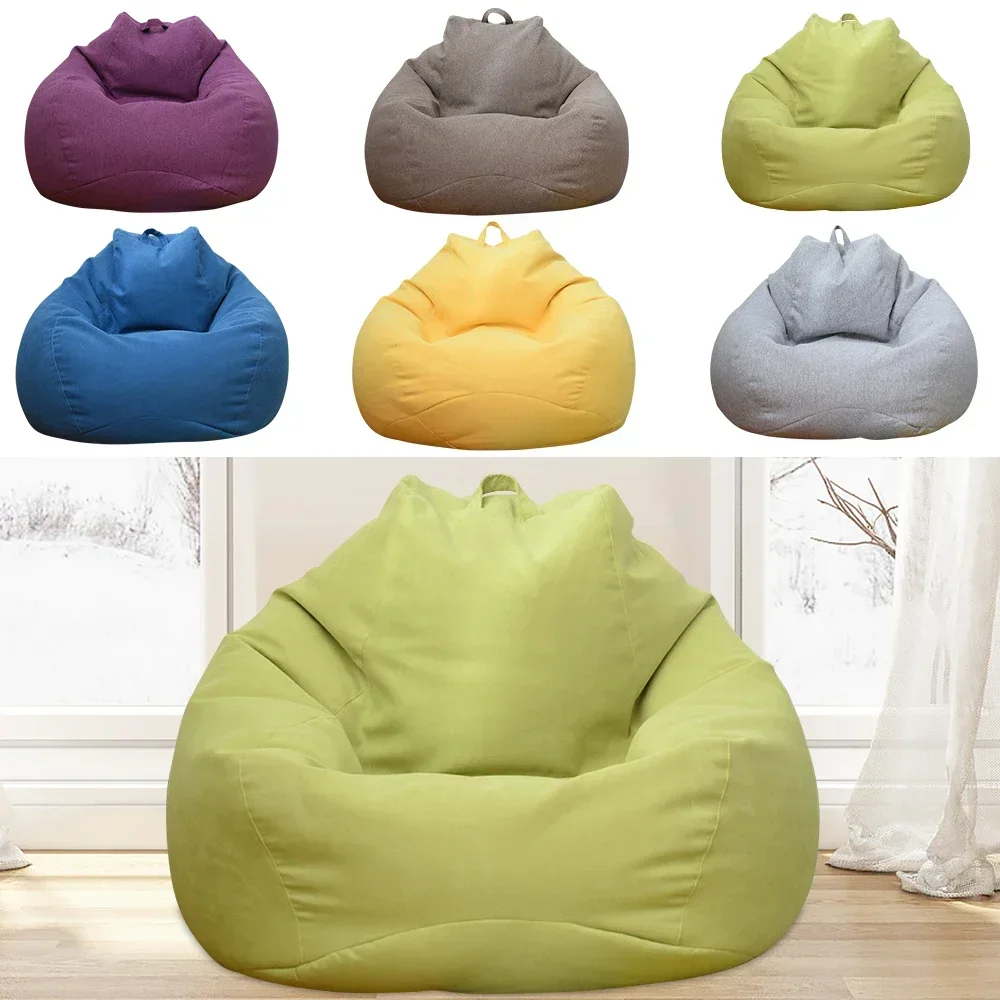 대형 콩 가방 의자 소파 커버 성인을위한 필러가없는 편 - Kids Outdoor Lounge Chair With Umbrella 리뷰 및 가격