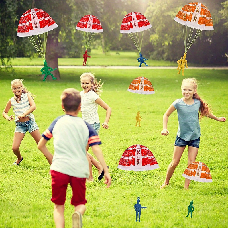 어린이용 낙하산 장난감, 육군 남자 액션 피규어, 손  - Kids Outdoor Birthday Party Ideas 리뷰 및 가격